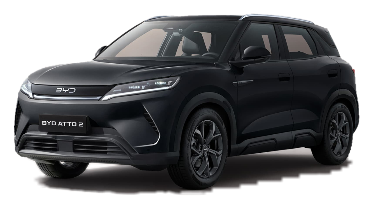 BYD Atto 2 warna Cosmos Black