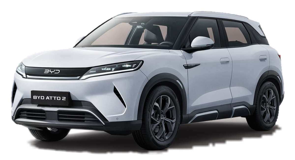 BYD Atto 2 warna Skiing White