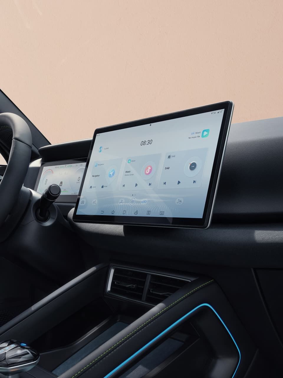 BYD Atto 2: Layar putar pintar